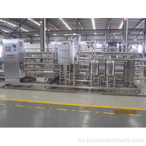 Esterilizador tubular UHT para la línea de producción de jugo de leche